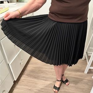 Cute Black pleated skirt